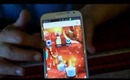 My Cracked Screen Samsung Galaxy Note 2