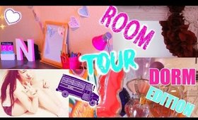 ROOM TOUR | DORM ROOM EDITION! ♥