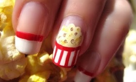 Popcorn Nail Art