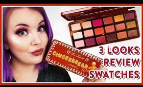 GINGERBREAD SPICE PALETTE | 3 TUTORIALS, REVIEW + SWATCHES