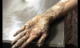 Bridal Mehendi (How to apply bridal henna)