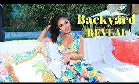 Dulce Candy's Backyard REVEAL | Home Update | Before and After