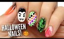 5 Last Minute Halloween Nail Art Designs!