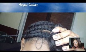 Part 2: Installing My Closure & U Part Wig (Sewn)