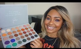 I KNOW I'M LATE... JACLYN HILL x MORPHE PALETTE | Demo & Honest Review