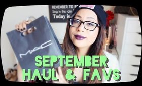 September Haul & Favs