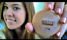 First Impressions ♡ Maybelline Dream Matte Mousse Foundation!