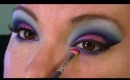 Blue Cut Crease Eye Tutorial - Small Eyes Makeup