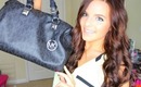 Whats in My Purse? Michael Kors Large Grayson Satchel