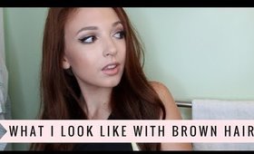 BRUNETTE GRWM | Hair + Makeup