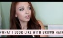 BRUNETTE GRWM | Hair + Makeup