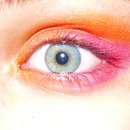 Pink-Orange eyes