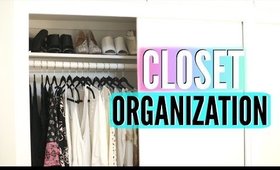 Closet Organization Tips! Organize Your Closet For Back To School!