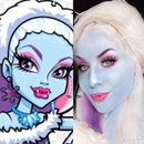 Abbey Bominable Monster High Halloween Makeup 