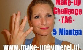 5 Minuten make-up Challenge Make-upByMerel Tutorials