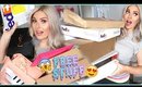 😍 NEW STUFF PR HAUL! 💌 Unboxing 18 Packages & Makeup Swatches! 🎁