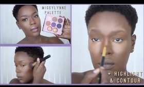 Highlight and contour w/ the #MissyLynnPalette