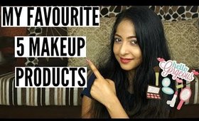 5 FAVOURITE Summer/Monsoon Makeup Products | Stacey Castanha | Indian Beauty Blogger