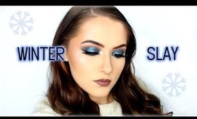 Winter Slay ❄️ Cool Toned Makeup Tutorial | shivonmakeupbiz