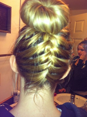 Little sister did my hair like this! Awesome!(: