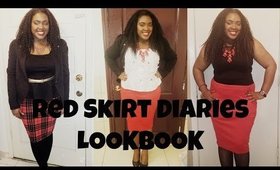 Red Skirt Diaries | Lookbook | MissDeenaDiva