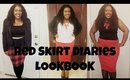 Red Skirt Diaries | Lookbook | MissDeenaDiva