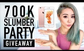 My 700k Slumber Party ♥ iPhone + BONUS GIVEAWAY! ♥ What I'm like at a Slumber Party ♥ Wengie