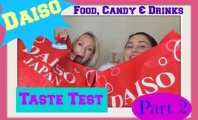 Daiso Taste Test with Hailey part 2