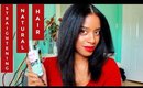 Curly to Straight | Straightening Natural Hair Tutorial 2019