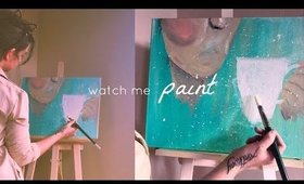 paint with me 🖤 a vlog | STILLGLAMORUS