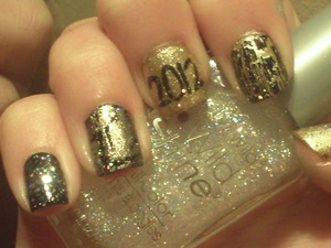 New Years nails 2011/2012.