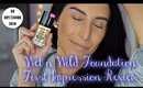 WET N WILD PHOTO FOCUS FOUNDATION | First Impression & Review on Dry-Combo skin