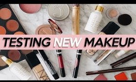 TESTING NEW MAKEUP: NEW NARS Foundation, Morphe 24G & More! | Jamie Paige