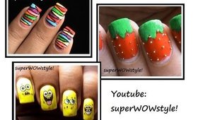 3 Nail Designs for Kids!! ★ Kids Nail Art Ideas