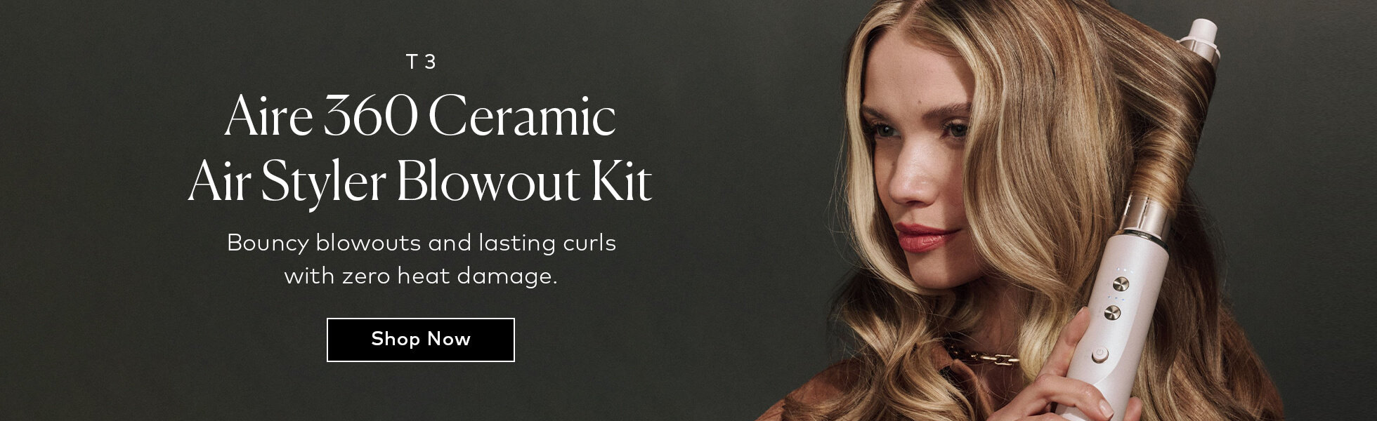 Shop the T3 Aire 360 Ceramic Air Styler Blowout Kit