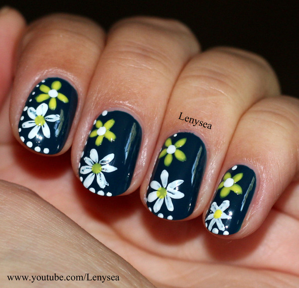 Summer Floral Nails | Elena S.'s (ElenaSandina) Photo | Beautylish