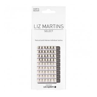 Liz Martins Select Medium/Short Individual Lashes Pack of 50