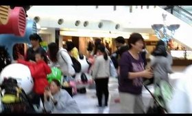 Short video of Badtz Maru in Hong Kong