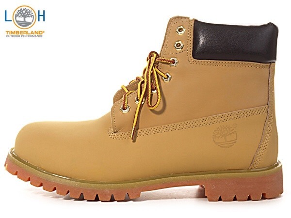 timbs with rubber front
