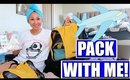 Pack With Me | What I Pack + Travel Tips!