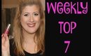 Top 7 Beauty Favorites of the week