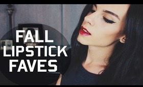 Fall Lipstick Favorites! Drugstore & MAC!