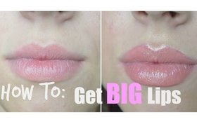 Ako zväčšiť pery / How to get a BIG lips