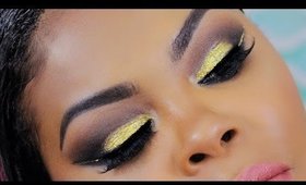 Makeup Monday Madness "Foiled eyeshadow Tutorial" Inspired by GlamTrashMUA