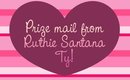 Prize Mail From Ruthie Santana ~ Thank You!!