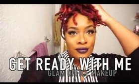 Get Ready With Me! |Office Glam WOC|