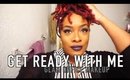 Get Ready With Me! |Office Glam WOC|