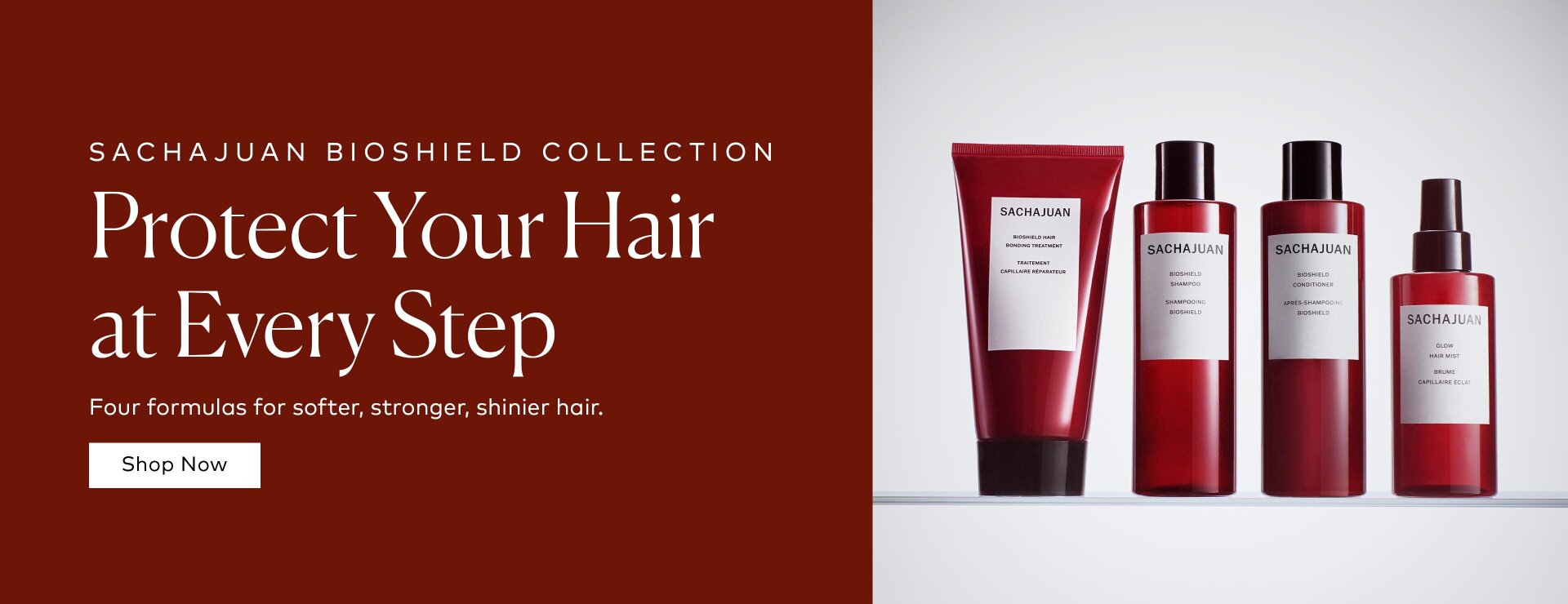 Protect your hair from the damaging effects of hard water with a new four-piece collection designed to cleanse, condition, strengthen, and boost shine. Shop the SACHAJUAN Bioshield Collection on Beautylish.com