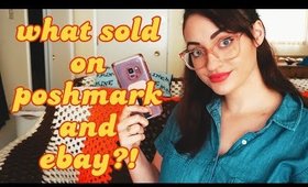 Made $280 in 1 Week! | WHAT SOLD ON POSHMARK, EBAY, and MERCARI | Part Time Reseller