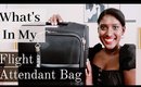 WHAT'S IN MY FLIGHT ATTENDANT LUGGAGE